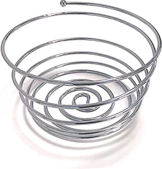 Karvounis Fruit Bowl Metallic Silver