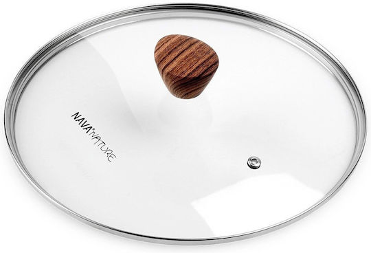 Nava Nava Glas-Kochgeschirrdeckel Für Töpfe Und Pfannen 26cm