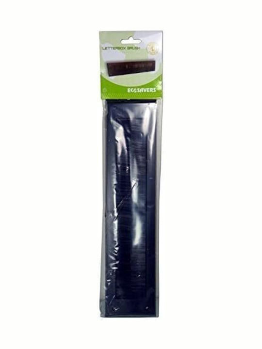 Ecosavers Θυρίδα Γραμματοκιβωτίου Μεταλλική σε Γκρι Χρώμα 34x8cm