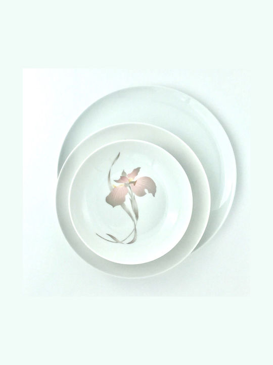 Lubiana Pink Porcelain Dinnerware Set 44pcs