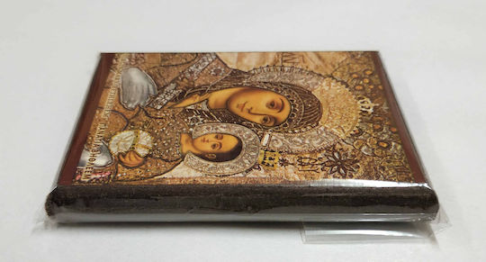 Holy Mary Christ Bethlehem Icon Frame Category Paper Krn No 00 Dimensions 6.5cm X 9.5cm Wooden MDF S&k Byzantine Icons