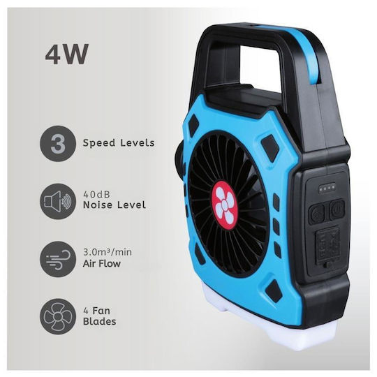 Niaros Niaros Mini Klimaanlagen & Ventilatoren USB Fan Blau 201810004