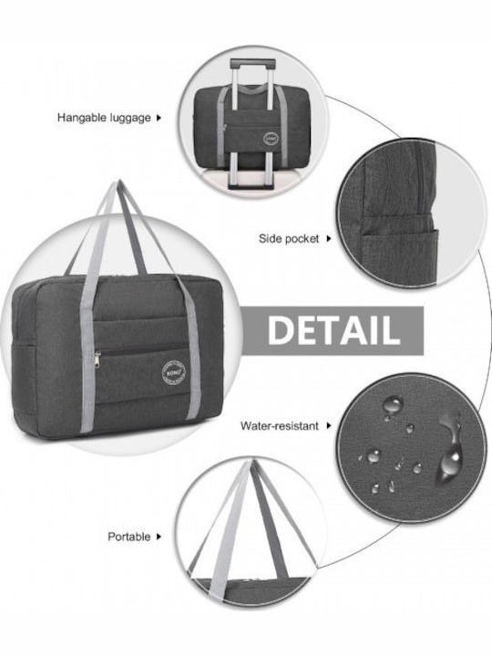Miss Lulu Waterproof Shoulder / Handheld Bag for Laptop Gray EQ2256D-GY
