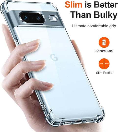 Back Cover Silicon Transparent (Google Pixel 7)