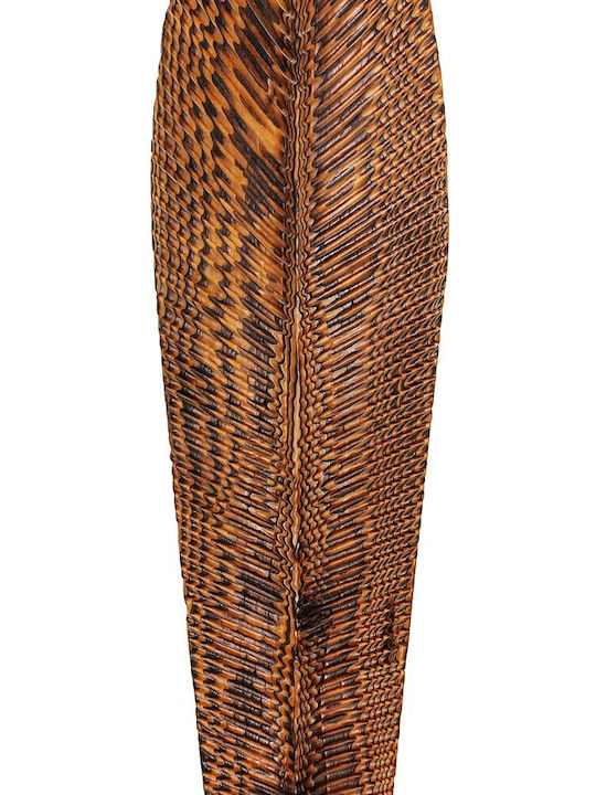 Floor Decorative Leaf Shape Wood 220cm