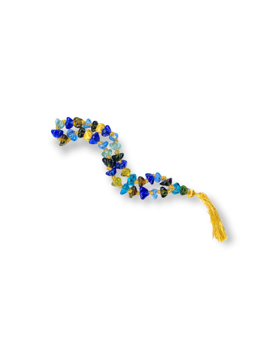 Colorful Blown Glass Bead Tabletop Decor Kompoloi ±50cm