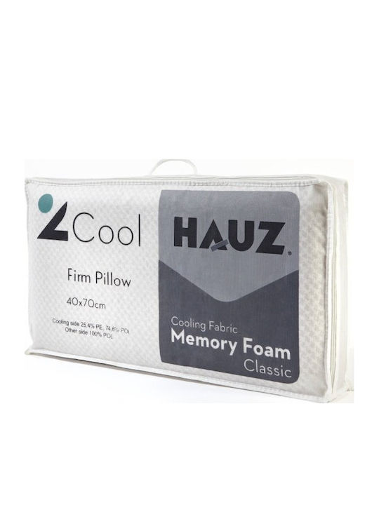 Memory Foam Pillow Hauz 2cool Firm 40x70 White
