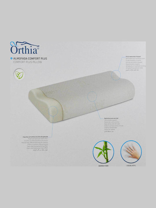 Ορθοπεδικό Μαξιλάρι “comfort Green” Viscoelastic Medium Orthia 2405060
