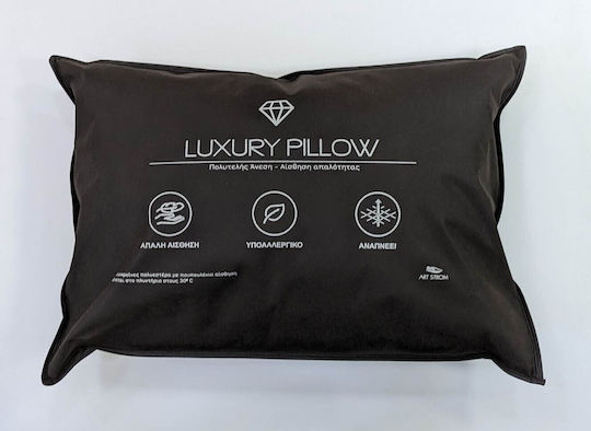 Art Strom Μαξιλάρι Ύπνου Microfiber Luxury Εξαιρετικά Μαλακό 50x70cm