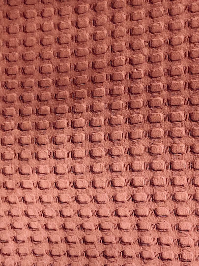 Decotelia Blanket Pique Waffle Single 175x240 Apple Decotelia Blanket Pique Waffle Single 175x240 Apple