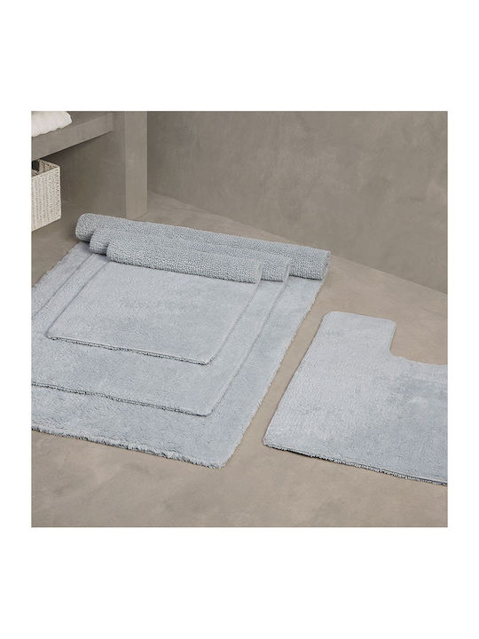 Badematte Fieldcrest Ultra Soft 2.200gsm 53x86 Hellblau