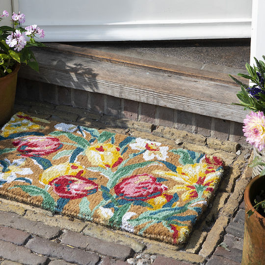 Χαλί Tulips 582218 China Blue Laura Ashley 70 X 40 Cm
