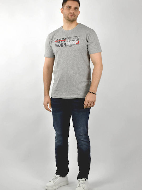 Tricou Gri Deschis Mix