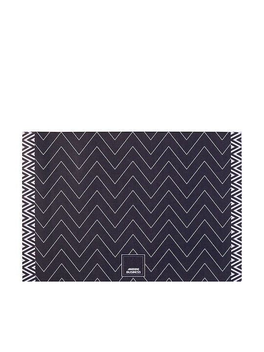 Marine Business Fußmatte Rutschfest Vinyl Blau 70×50cm