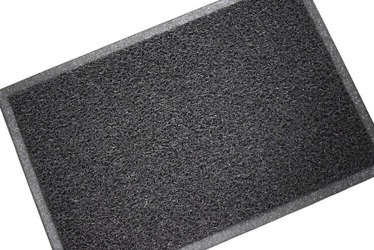 Πατάκι Εξώπορτας 40x60 Luxor Black 12mm