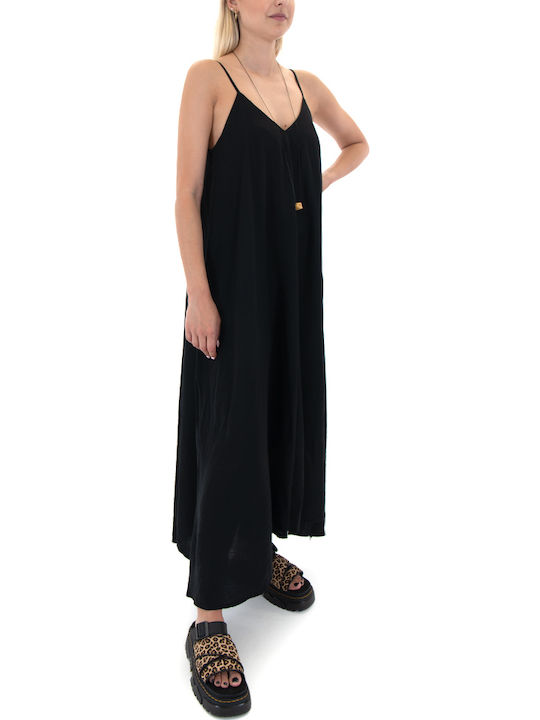 Summer Midi Dress Black