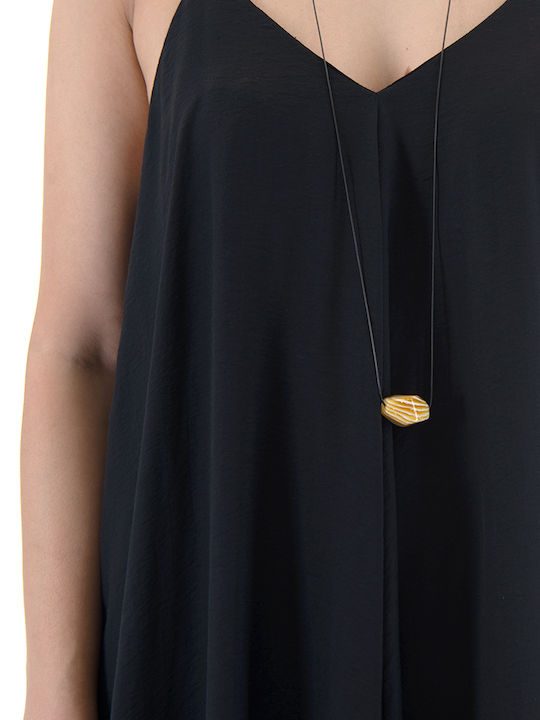 Summer Midi Dress Black
