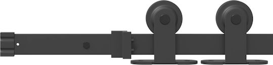 Vidaxl Плъзгаща Се Врата Комплект Аксесоари 'orkdal' Бяла 61x198.5 См