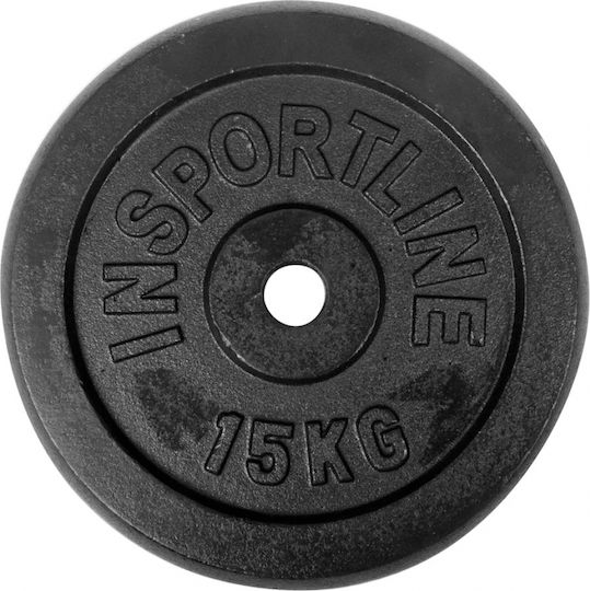 inSPORTline Δίσκος 1 x 15kg Φ30mm