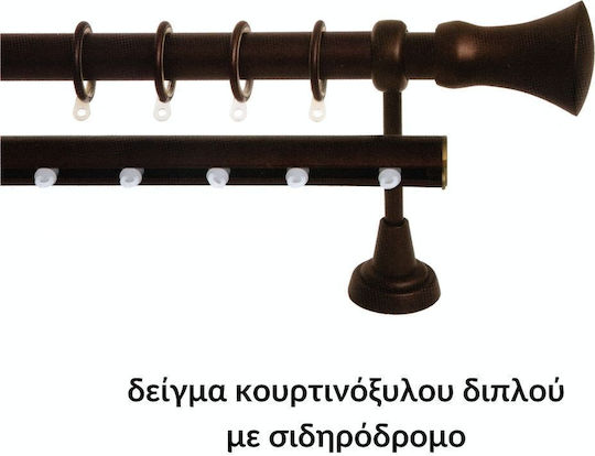 Import Hellas Μεταλλικό Κουρτινόξυλο No3 Φ25mm -250εκ.