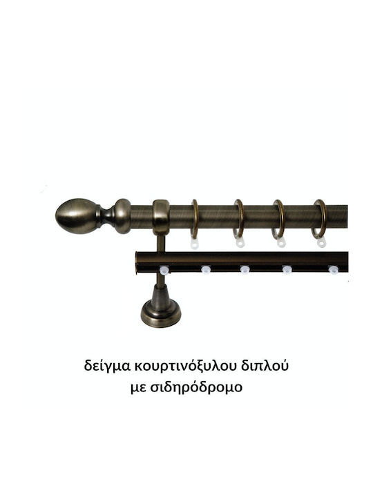 Vorhangstangen Import Φ25 Reihe Γ Nr.5 Oxynte Import Hellas Einzeln 200cm