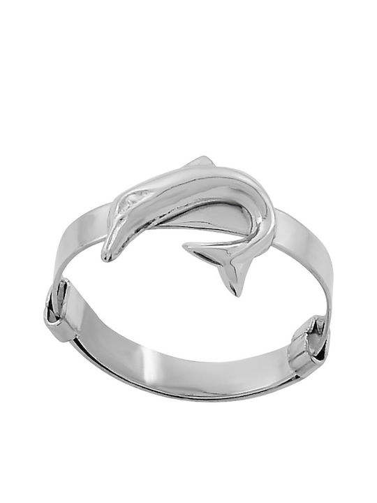 Elor Παιδικό Δαχτυλίδι από Λευκόχρυσο 14K ΔΑ000921 Elor Παιδικό Δαχτυλίδι από Λευκόχρυσο 14K ΔΑ000921