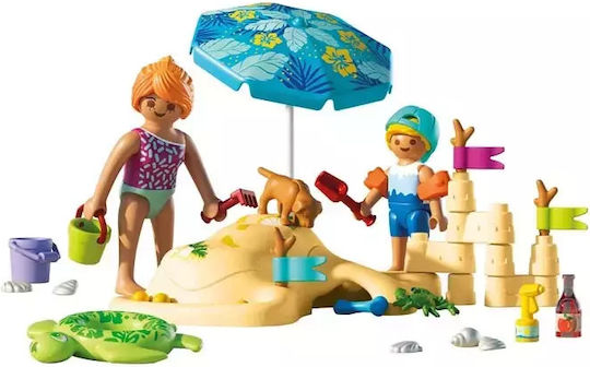 Playmobil Моят живот Майка и дете на плажа за 4-10 години