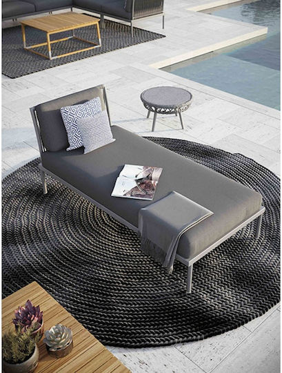 Michelangelo Beiger Wohnzimmer Teppich 100% Polypropylen Durchmesser Ø200cm Atmosphera