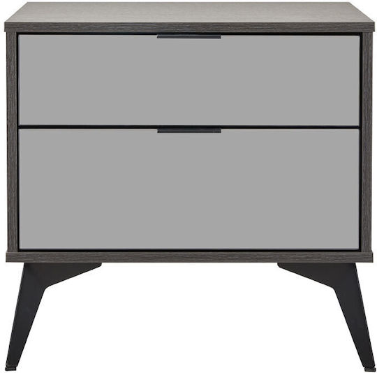 Комод Specchio Дървен Черен 58x39x55см