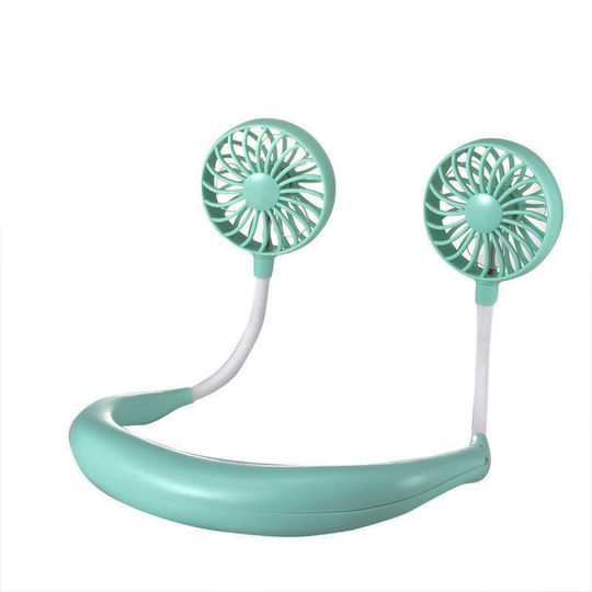 Uncle George Neck Fan USB Turquoise