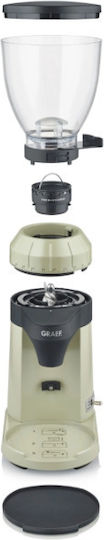 Graef Electric Coffee Grinder And 40 Grind Levels Beige