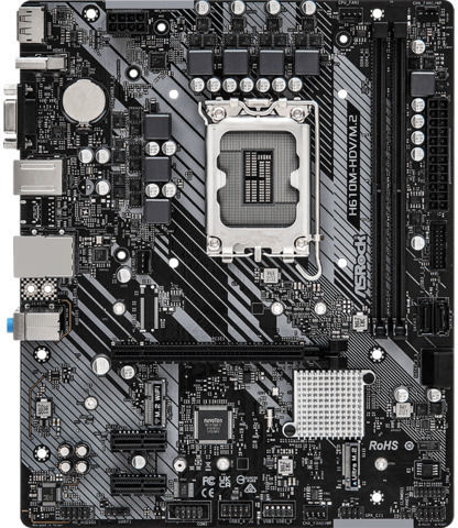 ASRock H610M-HDV/M.2 R2.0 Motherboard Micro ATX με Intel 1700 Socket 90-MXBJH0-A0UAYZ