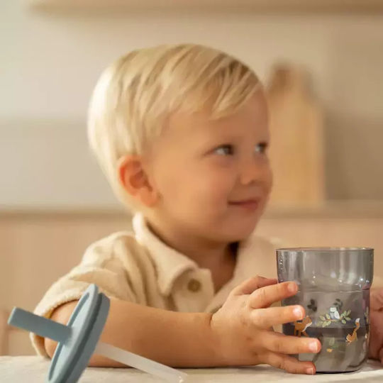 Little Dutch Baby Cup Mio 250ml Forest Friends made of Plastic Light Blue 250ml