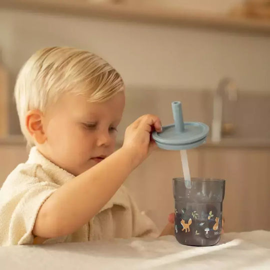 Little Dutch Baby Cup Mio 250ml Forest Friends made of Plastic Light Blue 250ml