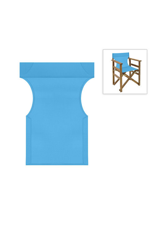 Megapap Director Chair Cover Turquoise 86x51cm
