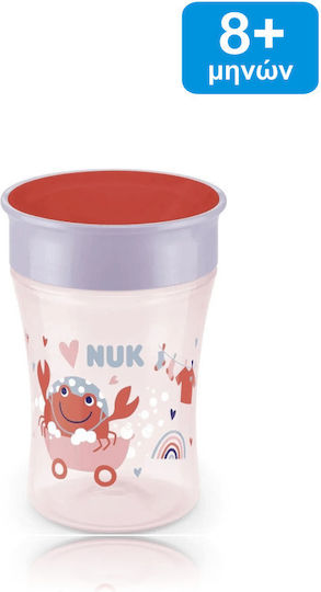 Nuk Baby Cup Evolution Magic Cup made of Plastic Red Crab 230ml for 8m+m+