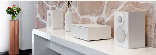 Revox Mini G50 Hi-Fi Speaker Bookself 70W 2 No of Drivers W10.4xD13xH18cm. White