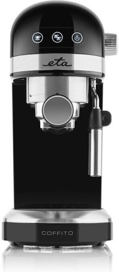 ETA Coffito Μηχανή Espresso 1465W Πίεσης 20bar Μαύρη