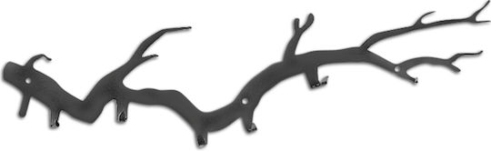 Megapap Bough Μεταλλική 5 Θέσεων 87x22x2cm