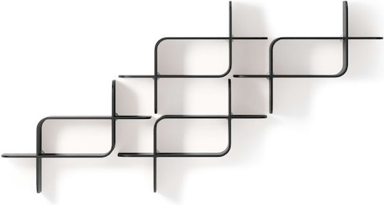 Raft Montaj Negru 62x15x47cm