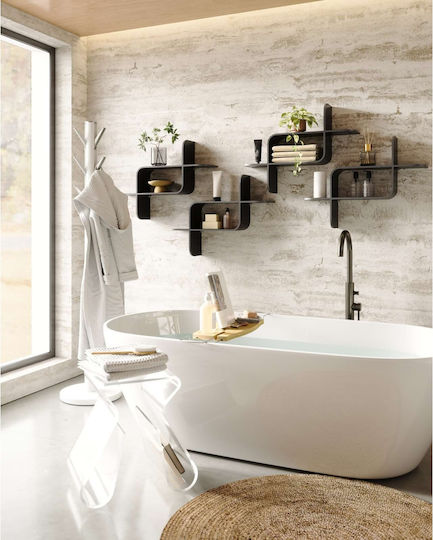 Raft Montaj Negru 62x15x47cm