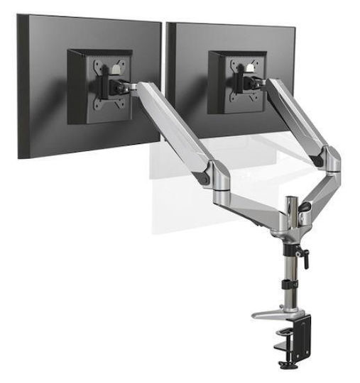 Digitus Stand Desk Mounted for 2 Monitors up to 27" with Arm (DA-90353)