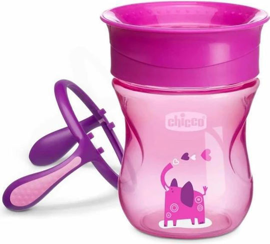 Chicco Baby Cup Perfect made of Plastic Pink 200ml for 12m+m+