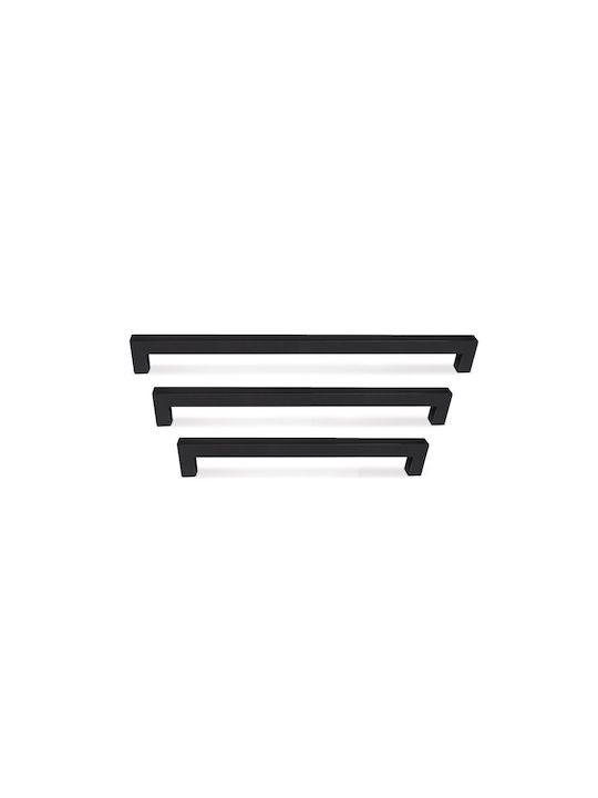 Mânere Pentru Mobilier Sg 12x12 128mm Negru Mat
