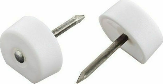Shelf Peg Nail-On White-4476 Price Per Piece