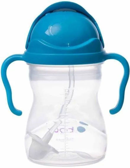 B.Box Kleinkinderbecher aus Plastik Blau 240ml für 6m+m+