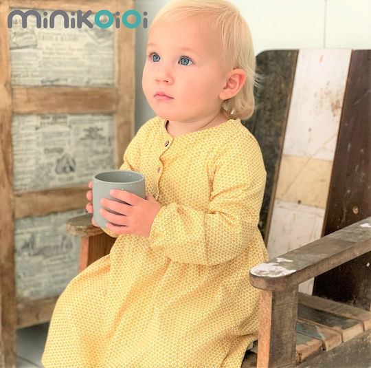 Minikoioi Παιδικό Ποτηράκι MiniCup από Πλαστικό Γκρι για 4m+