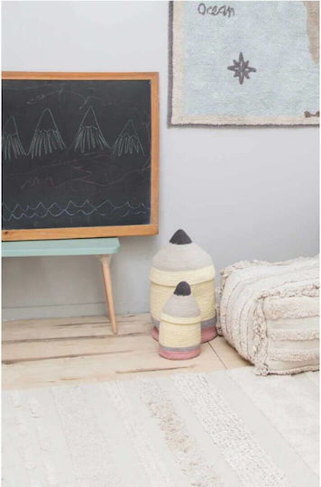 Lorena Canals Sitzsäcke & Poufs Air Natürliche Creme 54x54x27cm