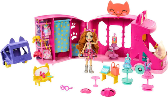 Mattel Glam Party Fashion Studio Enchantimals Truck For Age 4+ (Miscellaneous Designs)