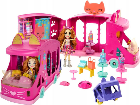 Mattel Glam Party Fashion Studio Enchantimals Truck For Age 4+ (Miscellaneous Designs)